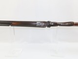 BELGIAN Made Engraved RICHARDS 12 Gauge Double Barrel HAMMER C&R Shotgun Turn of the Century Curio & Relic Imported From Belgium to the U.S. - 7 of 20