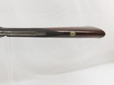 ENGLISH Antique Double Barrel Side by Side PERCUSSION Shotgun 16 Gauge “LONDON FINE TWIST” - 9 of 21