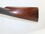 ENGLISH Antique Double Barrel Side by Side PERCUSSION Shotgun 16 Gauge “LONDON FINE TWIST” - 3 of 21