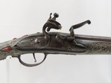 Antique Ornate MEDITERRANEAN “DRAGON” Flintlock BLUNDERBUSS Naval PirateUsed by Navies & Pirates for Boarding and Repelling! - 3 of 18