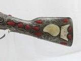 Antique Ornate MEDITERRANEAN “DRAGON” Flintlock BLUNDERBUSS Naval PirateUsed by Navies & Pirates for Boarding and Repelling! - 15 of 18
