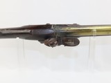 REVOLUTIONARY WAR Era British 1762 Dated FLINTLOCK BLUNDERBUSS by GALTON 250+ Year Old BRASS BARRELED Close Range Weapon! - 11 of 17