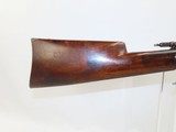 1880s Antique MAYNARD Model 1882 Rifle 25-25 STEVENS SINGLE SHOT Tang Sight Neat Tip Up Single Shot, Single Action Rifle! - 17 of 19
