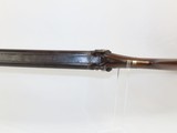 LONDON/NEW YORK Antique AW SPIES Marked Double Barrel SidexSide SHOTGUN LONG BARREL 12 Gauge Percussion Shotgun! - 14 of 20