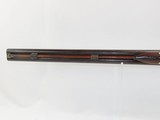 Neat Silver HUNTING SCENE WILLIAMS PERCUSSION SxS English Shotgun Antique Percussion Double Barrel Fowling Gun - 10 of 21