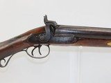 Neat Silver HUNTING SCENE WILLIAMS PERCUSSION SxS English Shotgun Antique Percussion Double Barrel Fowling Gun - 18 of 21
