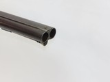 Neat Silver HUNTING SCENE WILLIAMS PERCUSSION SxS English Shotgun Antique Percussion Double Barrel Fowling Gun - 21 of 21