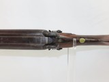 Neat Silver HUNTING SCENE WILLIAMS PERCUSSION SxS English Shotgun Antique Percussion Double Barrel Fowling Gun - 13 of 21