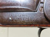 Neat Silver HUNTING SCENE WILLIAMS PERCUSSION SxS English Shotgun Antique Percussion Double Barrel Fowling Gun - 7 of 21