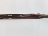 Neat Silver HUNTING SCENE WILLIAMS PERCUSSION SxS English Shotgun Antique Percussion Double Barrel Fowling Gun - 9 of 21