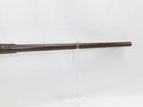 PATRIOTIC Engraved Antique BLUNT & SYMS PERCUSSION Single Barrel Shotgun NY Made in New York City w GERMAN SILVER Accents - 15 of 21