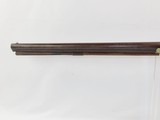 PATRIOTIC Engraved Antique BLUNT & SYMS PERCUSSION Single Barrel Shotgun NY Made in New York City w GERMAN SILVER Accents - 21 of 21