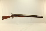 CATSKILL NY 1850s SNIPER/LONG RANGE Rifle & Scope JOHN F VanSchaack TOLLEY 23 POUND 1850-70s Sharpshooter/Buffalo Gun! - 3 of 21