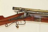 CATSKILL NY 1850s SNIPER/LONG RANGE Rifle & Scope JOHN F VanSchaack TOLLEY 23 POUND 1850-70s Sharpshooter/Buffalo Gun! - 5 of 21