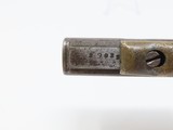 4-Shot 1860s Antique CHRISTIAN SHARPS .22 Caliber Rimfire PEPPERBOX Pistol With Unique Revolving Firing Pin! - 11 of 14