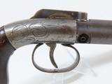 RARE Three Barrel PEPPERBOX Revolver MANHATTAN .30 Cal. Percussion Antique ANTEBELLUM Production Revolver from Norwich, Conn. - 14 of 15