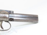 RARE Three Barrel PEPPERBOX Revolver MANHATTAN .30 Cal. Percussion Antique ANTEBELLUM Production Revolver from Norwich, Conn. - 15 of 15