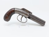 RARE Three Barrel PEPPERBOX Revolver MANHATTAN .30 Cal. Percussion Antique ANTEBELLUM Production Revolver from Norwich, Conn. - 12 of 15