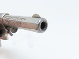 Scarce, Engraved ETHAN ALLEN .22 Rimfire SIDEHAMMER Revolver w IVORIES Fantastic CIVIL WAR Era Spur Trigger! - 5 of 16