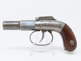 SMALL Double Action MANHATTAN BAR HAMMER .31 Cal Pistol Antique Single Shot With BARREL WRENCH & BALL MOLD - 2 of 14