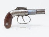 SMALL Double Action MANHATTAN BAR HAMMER .31 Cal Pistol Antique Single Shot With BARREL WRENCH & BALL MOLD - 11 of 14