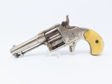1st YEAR Antique COLT CLOVERLEAF .41 Rim TRIGGER Revolver ENGRAVED & IVORY FIRST YEAR “Jim Fisk” Model Made in 1871 - 1 of 15