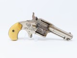 1st YEAR Antique COLT CLOVERLEAF .41 Rim TRIGGER Revolver ENGRAVED & IVORY FIRST YEAR “Jim Fisk” Model Made in 1871 - 12 of 15