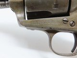 1891 Mfg. Antique Colt “PEACEMAKER” Black Powder Model SINGLE ACTION ARMY Revolver With Stag Grips Manufactured in 1891! - 6 of 18