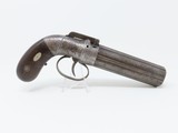 ANTIQUE Allen & Thurber WORCHESTER PERIOD Bar Hammer PEPPERBOX Revolver First American Double Action Revolving Pistol - 13 of 16