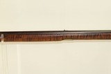 FAYETTE COUNTY PENNSYLVANIA Long Rifle by JOHN CROSSLAND Antique .41 Cal With Gorgeous Full-Length Striped Maple Stock! - 5 of 20