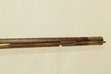 FAYETTE COUNTY PENNSYLVANIA Long Rifle by JOHN CROSSLAND Antique .41 Cal With Gorgeous Full-Length Striped Maple Stock! - 9 of 20