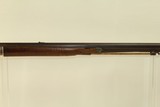 Antique PENNSYLVANIA LONG RIFLE .35 Caliber Half-Stock AMERICAN Howell & Co Made Circa the 1840s With Howell & Co. Lock - 5 of 20