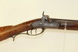 Antique PENNSYLVANIA LONG RIFLE .35 Caliber Half-Stock AMERICAN Howell & Co Made Circa the 1840s With Howell & Co. Lock - 4 of 20
