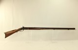 Antique PENNSYLVANIA LONG RIFLE .35 Caliber Half-Stock AMERICAN Howell & Co Made Circa the 1840s With Howell & Co. Lock - 2 of 20