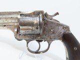 Factory Engraved MERWIN & HULBERT .38 S&W Revolver w PERSONAL INSCRIPTION - 3 of 17
