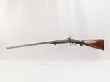 Antique BELGIAN 16 Gauge PINFIRE Side x Side Double Barrel HAMMER Shotgun - 2 of 18