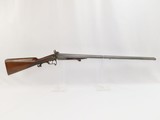 Antique BELGIAN 16 Gauge PINFIRE Side x Side Double Barrel HAMMER Shotgun - 14 of 18
