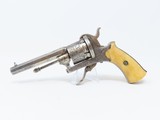 The GUARDIAN AMERICAN Model 1878 Engraved Pinfire Folding Trigger Revolver - 1 of 6