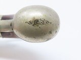 ENGRAVED British Antique T.K. BAKER Transitional Caliber .44 Revolver - 8 of 18