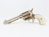 ANTIQUE Colt “PEACEMAKER” Black Powder Frame SINGLE ACTION ARMY Revolver - 1 of 16