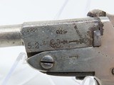 BELGIAN DERINGER Single Shot .22 Rimfire TIP-UP POCKET Pistol 1907 Date C&R - 5 of 14