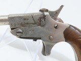 BELGIAN DERINGER Single Shot .22 Rimfire TIP-UP POCKET Pistol 1907 Date C&R - 3 of 14