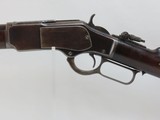 FANTASTIC Antique .22 Long WINCHESTER Model 1873 Lever Action RIFLE Made 1885 - 4 of 21