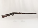 FANTASTIC Antique .22 Long WINCHESTER Model 1873 Lever Action RIFLE Made 1885 - 17 of 21