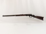 FANTASTIC Antique .22 Long WINCHESTER Model 1873 Lever Action RIFLE Made 1885 - 2 of 21