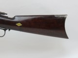 FANTASTIC Antique .22 Long WINCHESTER Model 1873 Lever Action RIFLE Made 1885 - 3 of 21