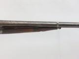 W.W. GREENER Double Barrel Side x Side HAMMERLESS C&R Damascus Shotgun - 21 of 22