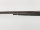 ENGLISH Antique Double Barrel Side by Side PERCUSSION HAMMER Shotgun - 4 of 19