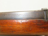 Antique WINCHESTER-LEE Model 1895 STRAIGHT PULL Bolt Action NAVY RIFLE US Military Model 1895 Chambered in .236 USN and Made in 1898 - 16 of 21