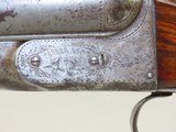 PARKER BROTHERS Double Barrel Side x Side EH Grade 2 Hammerless Shotgun C&R GRADE 2 Double Barrel 10 Gauge Made In 1905 - 6 of 24